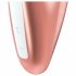 Satisfyer Love Breeze Waterproof Clitoral Vibrator (Peach) 