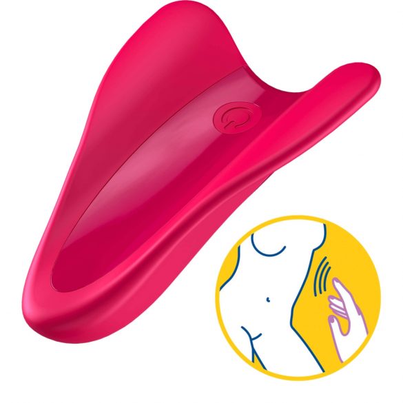 Satisfyer High Fly - Rechargeable, Waterproof Clitoral Vibrator (Magenta) 