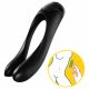 Satisfyer Candy Cane - Rechargeable, Waterproof Double-Ended Vibrator (Black) 