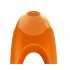 Satisfyer Candy Cane - Rechargeable, Waterproof Dual Vibrator (Orange) 