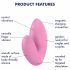 Satisfyer Love Riot - rechargeable, waterproof finger vibrator (pink)