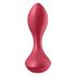 Satisfyer Backdoor Lover - Rechargeable, Waterproof Anal Vibrator (Red) 