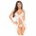 Penthouse After Sunset - Sheer Babydoll and Thong (White) 