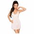 Penthouse Casual Seduction - Lace Nightgown and Thong (White) 