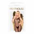 Penthouse Fancy Dope - Fishnet Bodysuit (Black)  - XL