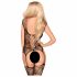 Penthouse Love Bud - Lace Open Mesh Set (Black) 