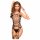 Penthouse Fatal Look - extravagant mesh set (black) 