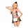 Penthouse Maid Costume - 3 Piece Set (Black and White) 