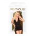 Penthouse Earth-shaker - Halter Neck Dress and Thong (Black) 