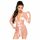 Penthouse Midnight Mirage - Satin Robe and Thong (Pink) 