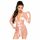 Penthouse Midnight Mirage - Satin Robe and Thong (Pink)  - XL