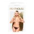 Penthouse Hot Getaway - Bow Lace Thong (Black) 