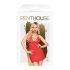 Penthouse Sleepwear Set - Nightgown & Thong (Red) 