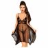 Penthouse Naughty Doll - Lace Dress and Thong (Black) 