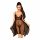 Penthouse Naughty Doll - Lace Dress and Thong (Black)  - L/XL