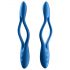 Satisfyer Elastic Game - Rechargeable, Flexible Couples Vibrator (Blue) 