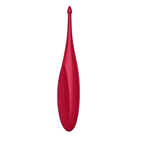 Satisfyer Twirling Fun - Rechargeable, Waterproof Clitoral Vibrator (Red) 