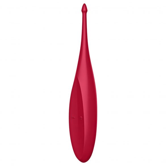 Satisfyer Twirling Fun - Rechargeable, Waterproof Clitoral Vibrator (Red)