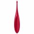 Satisfyer Twirling Fun - Rechargeable, Waterproof Clitoral Vibrator (Red)