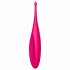 Satisfyer Twirling Fun - Rechargeable, Waterproof Clitoral Vibrator (Magenta) 