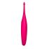 Satisfyer Twirling Fun - Rechargeable, Waterproof Clitoral Vibrator (Magenta) 