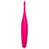 Satisfyer Twirling Fun - Rechargeable, Waterproof Clitoral Vibrator (Magenta) 