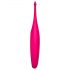 Satisfyer Twirling Fun - Rechargeable, Waterproof Clitoral Vibrator (Magenta)