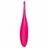 Satisfyer Twirling Fun - Rechargeable, Waterproof Clitoral Vibrator (Magenta) 