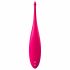 Satisfyer Twirling Fun - Rechargeable, Waterproof Clitoral Vibrator (Magenta) 