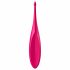 Satisfyer Twirling Fun - Rechargeable, Waterproof Clitoral Vibrator (Magenta) 