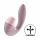 Satisfyer Supernova - rechargeable, air-wave 2-in-1 vibrator (pink)