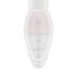 Satisfyer Supernova - Rechargeable Air Pulse 2in1 Vibrator (White) 