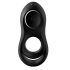 Satisfyer Legendary Duo - Rechargeable Vibrating Cock Ring (Black) 