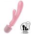 Satisfyer Triple Lover - G-spot and massager vibrator (pink)