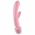 Satisfyer Triple Lover - G-Spot and Massaging Vibrator (Pink) 