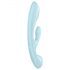 Satisfyer Triple Oh - rechargeable, clitoral arm vibrator (blue)