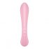 Satisfyer Triple Oh - Rechargeable Clitoral Vibrator (Pink) 