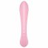 Satisfyer Triple Oh - Rechargeable Clitoral Vibrator (Pink) 