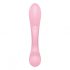 Satisfyer Triple Oh - Rechargeable Clitoral Vibrator (Pink) 