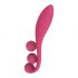 Satisfyer Tri Ball 1 - Rechargeable Multi-Function Vibrator (Red) 