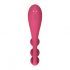 Satisfyer Tri Ball 1 - Rechargeable Multi-Function Vibrator (Red) 