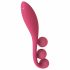 Satisfyer Tri Ball 1 - Rechargeable Multi-Function Vibrator (Red) 