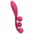 Satisfyer Tri Ball 1 - Rechargeable Multi-Function Vibrator (Red) 