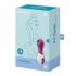 Satisfyer Lucky Libra - Rechargeable Air-Pulse Clitoral Stimulator (Purple) 