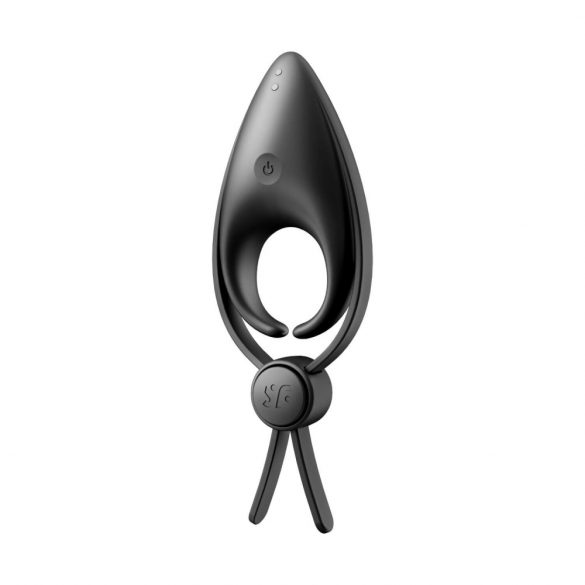 Satisfyer Sniper - Rechargeable Vibrating Penis Ring (Black) 