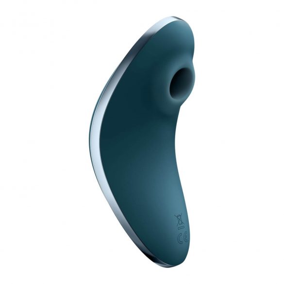 Satisfyer Vulva Lover 1 - Rechargeable Air-Pulse Clitoral Vibrator (Blue) 