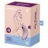 Satisfyer Vulva Lover 1 - Rechargeable Air Pulse Clitoral Vibrator (Purple) 