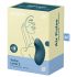 Satisfyer Vulva Lover 2 - Rechargeable Airwave Clitoral Vibrator (Blue)