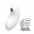 Satisfyer Vulva Lover 2 - Rechargeable Air-Pulse Clitoral Vibrator (White) 