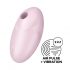 Satisfyer Vulva Lover 3 - Rechargeable, Air Wave Clitoral Stimulator (Pink) 